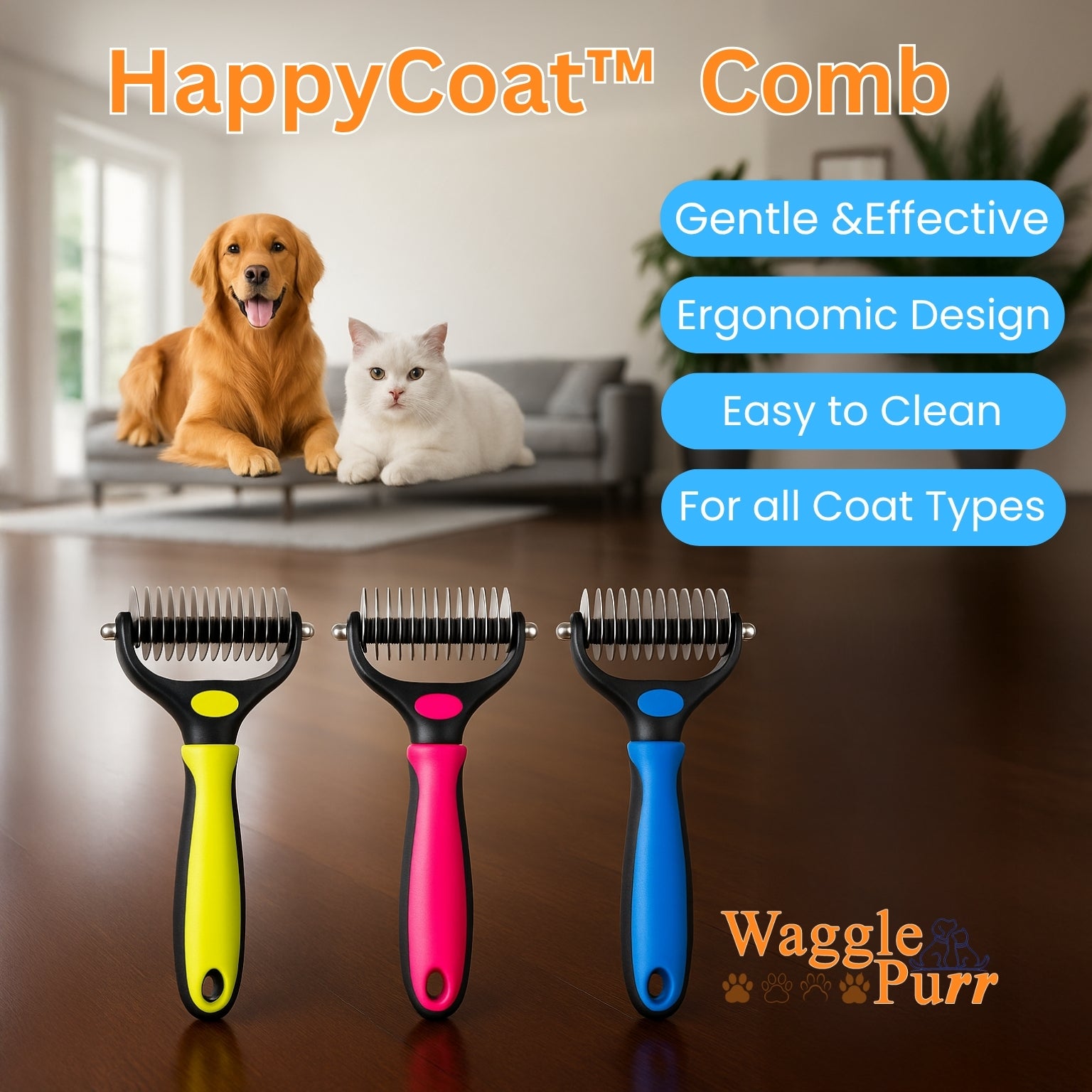 The HappyCoat™ Comb